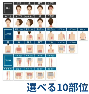 セレクト10部位