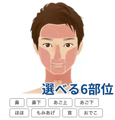 髭5回
